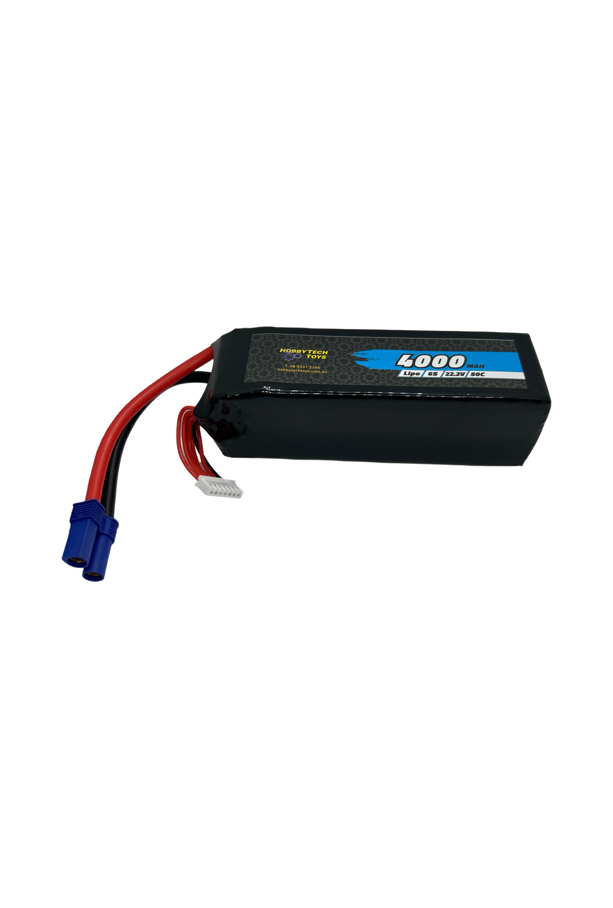 Hobbytech 4000mah 6S 22.2v 50c Softcase Lipo Battery - EC5