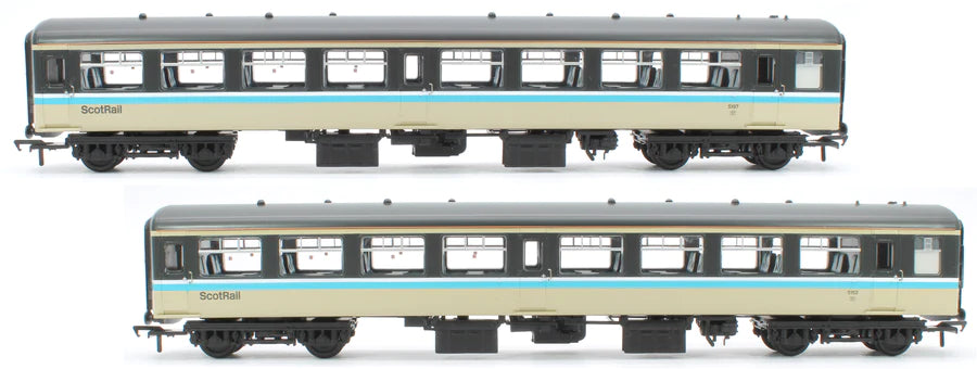 Bachmann Branchline 39-007 OO BR Mk2 Coach Pack ScotRail - Hobbytech Toys