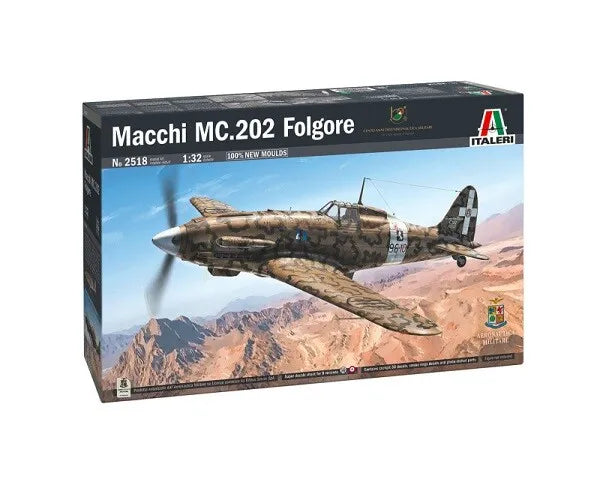 Italeri 2518 1/32 Macchi MC.202 Plastic Model Kit