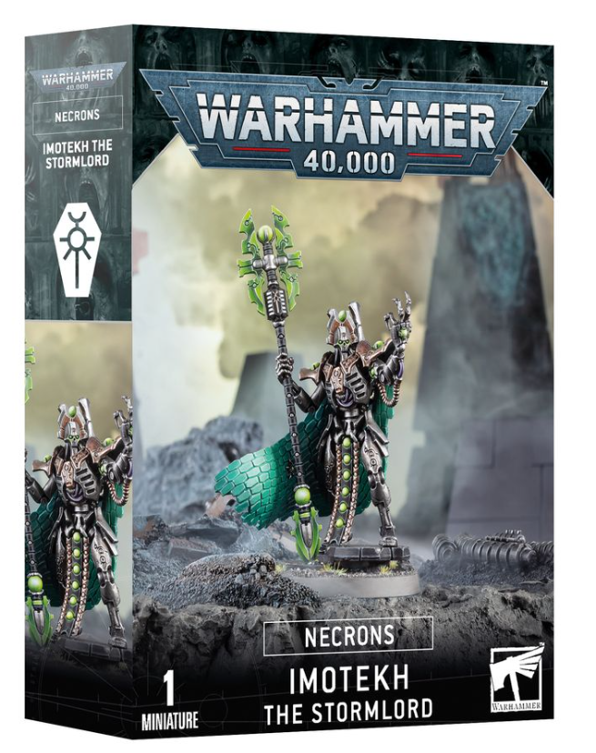 Warhammer 49-63 Necrons: Imotekh The Stormlord - Hobbytech Toys