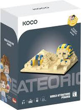 Koco Pyramid Mini Block Kit - 410pc Set