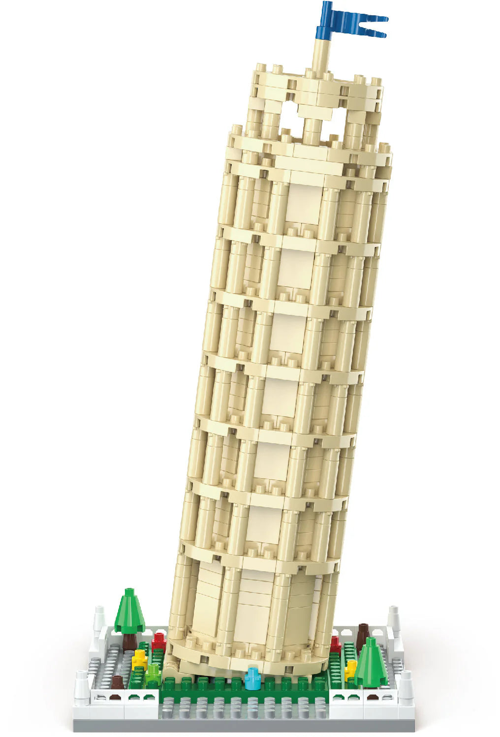 Koco Leaning Tower of Pisa Mini Block Kit - 548pc Set