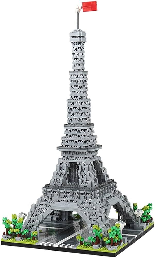 Koco Eiffel Tower Mini Block Kit - 538pc Set