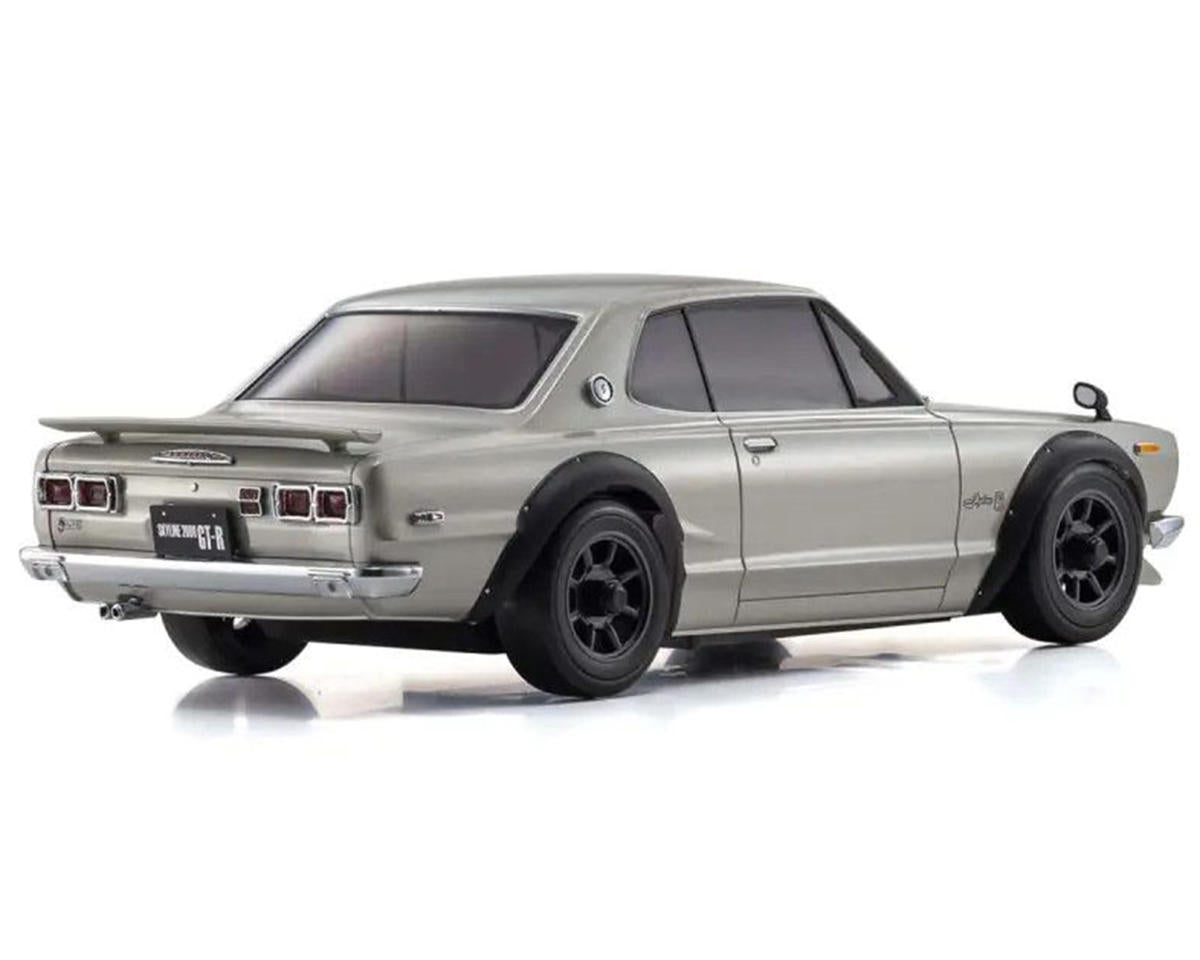 Kyosho MINI-Z AWD MA-020 Readyset Nissan Skyline 2000GT-R KPGC10 Silver [32636S] - Hobbytech Toys
