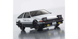 Kyosho First Mini-Z Initial D Toyota Sprinter Trueno AE86 RC Car - White/Black [66601A]