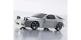 Kyosho First Mini-Z Initial D Mazda Savanna RX-7 FC3S RC Car - White [66602A]