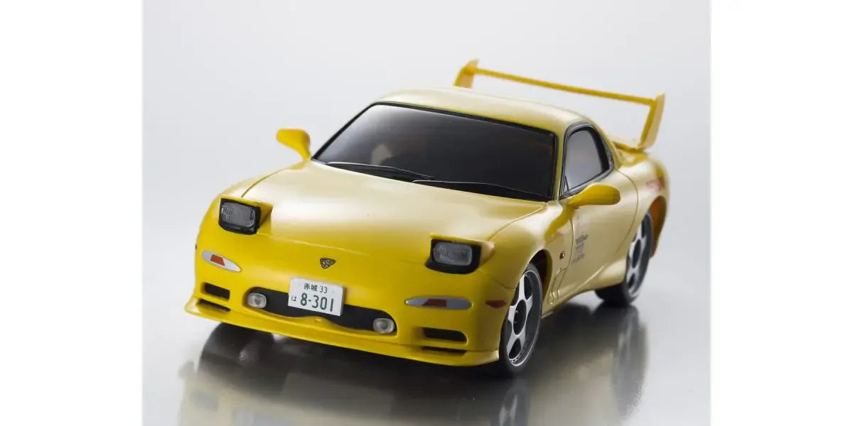Kyosho First Mini-Z Initial D Mazda RX-7 FD3S RC Car - Yellow [66603A]