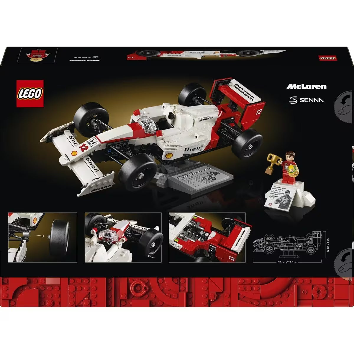 LEGO Icons - McLaren MP4/4 & Ayrton Senna [10330]
