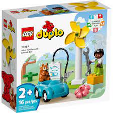 LEGO 10985 Duplo Wind Turbine and Electric Car - Hobbytech Toys