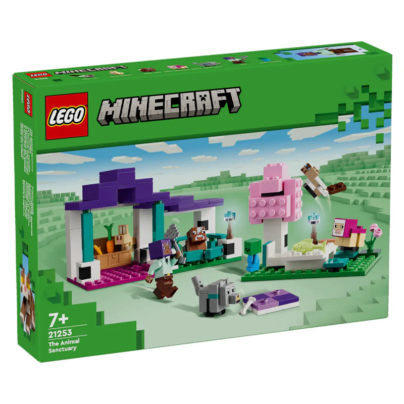 LEGO 21253 Minecraft -The Animal Sanctuary - Hobbytech Toys