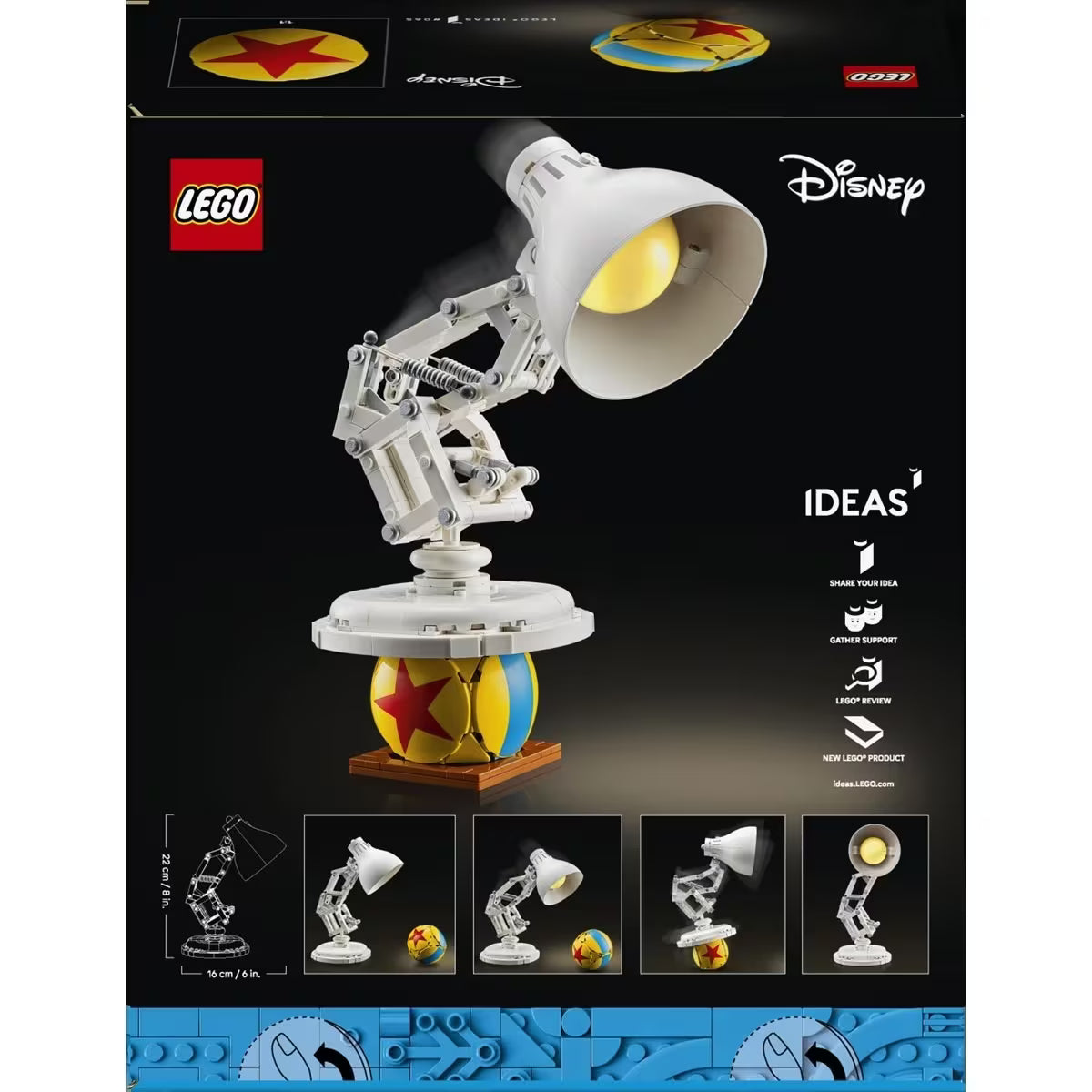 LEGO Ideas - Disney Pixar Luxo Jr [21357]