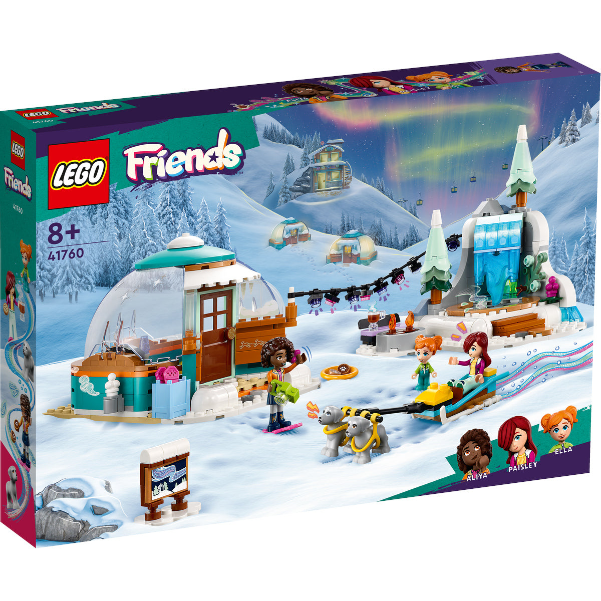 LEGO 41760 Friends Igloo Holiday Adventure - Hobbytech Toys