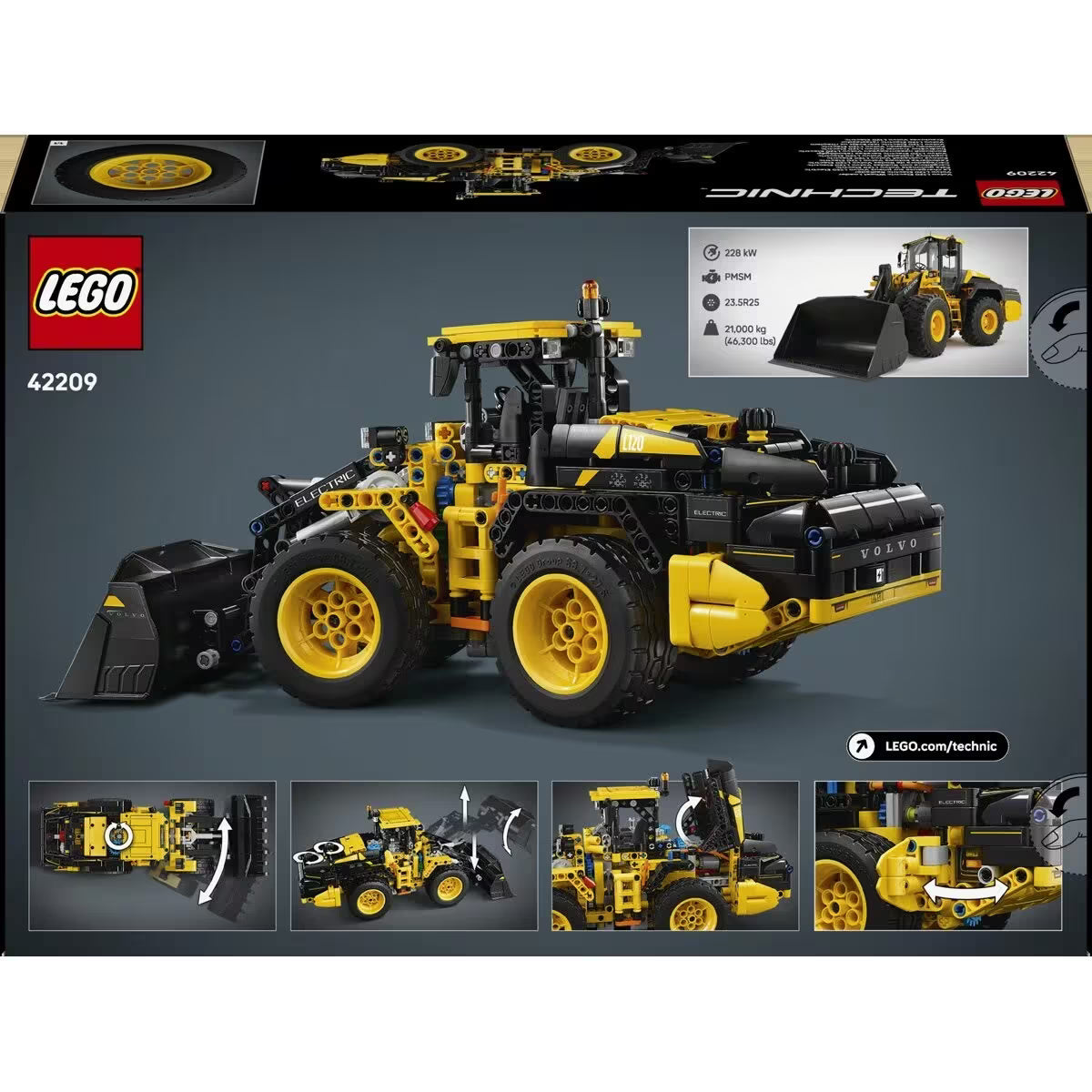 LEGO Technic - Volvo L120 Electric Wheel Loader [42209]