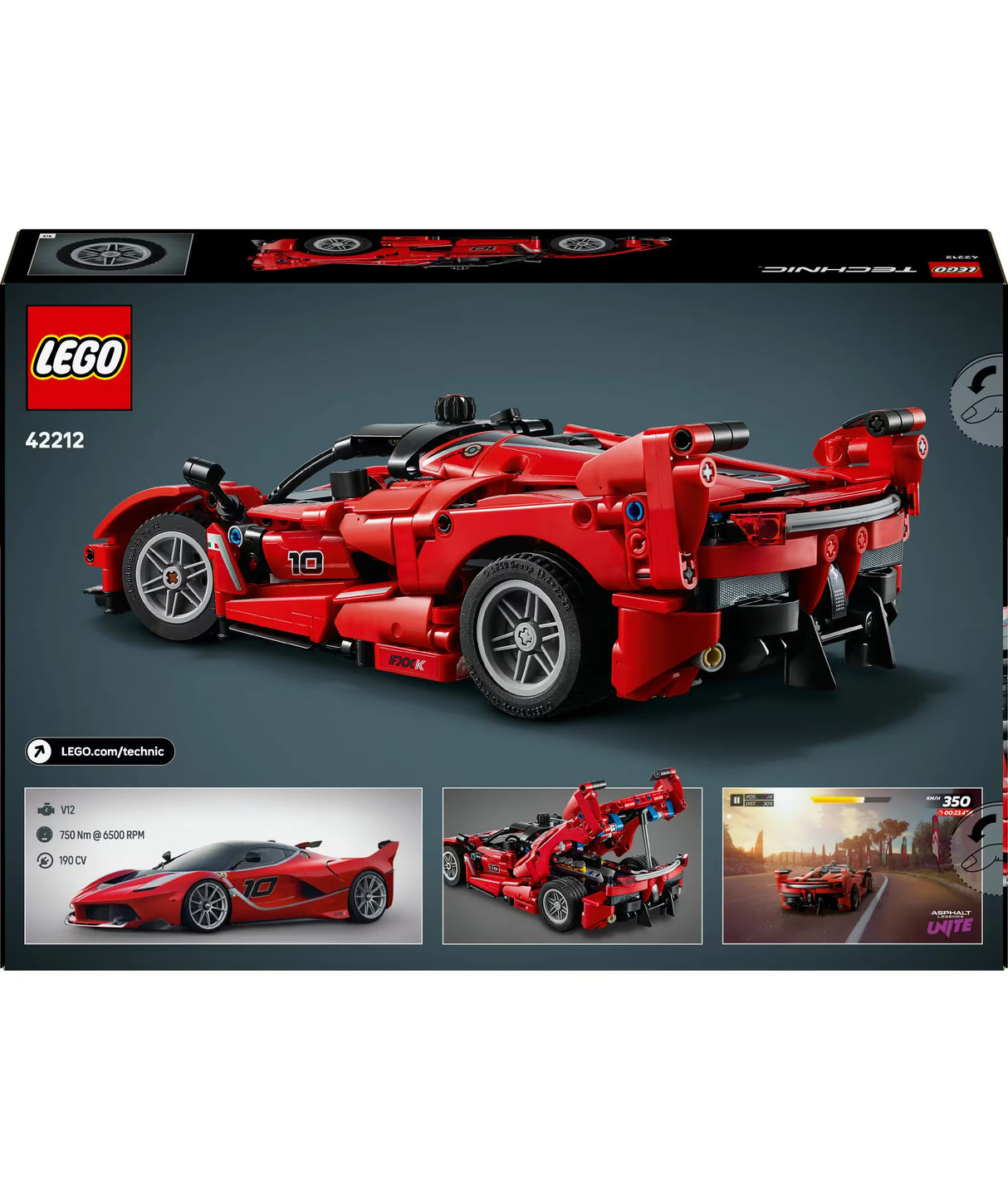 LEGO Technic - Ferrari FXX K [42212]