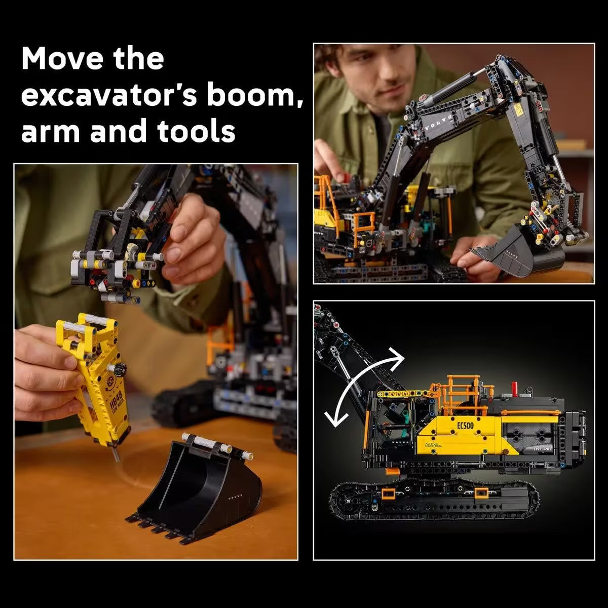 LEGO Technic - Volvo EC500 Hybrid Excavator [42215]