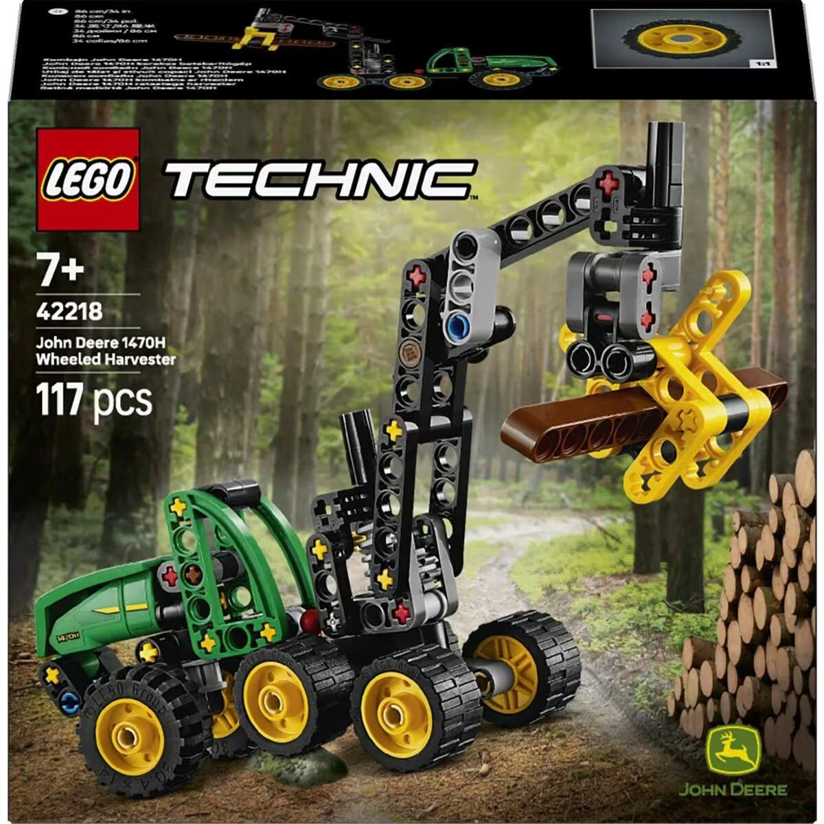 LEGO Technic: John Deere 1470H Wheeled Harvester [42218]