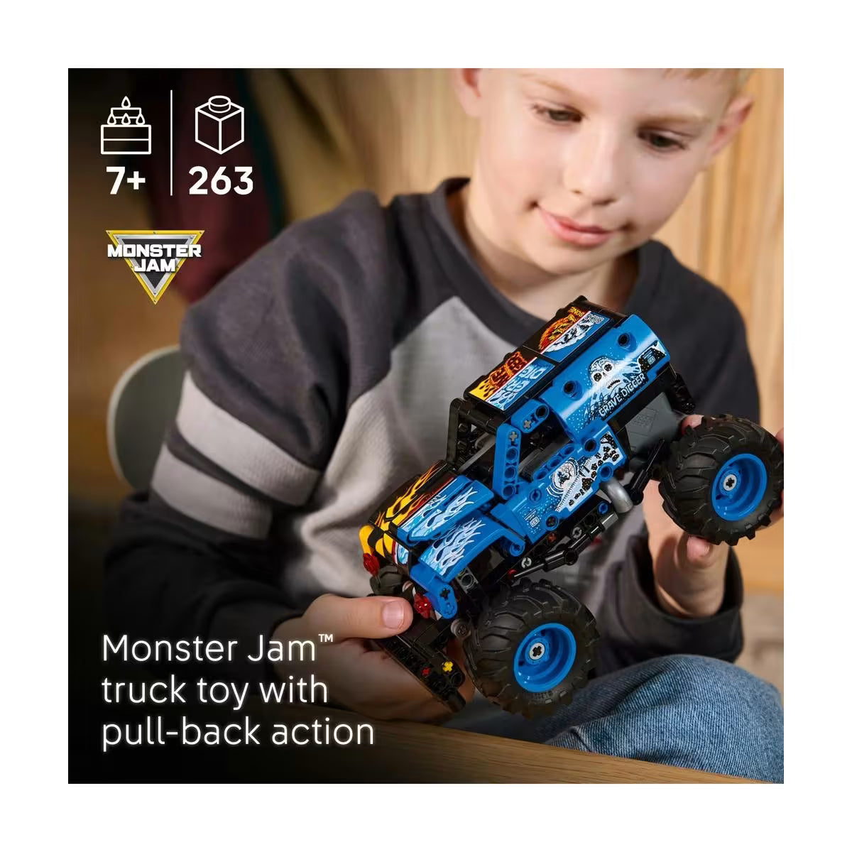 LEGO Technic: Monster Jam - Grave Digger Fire & Ice [42219]