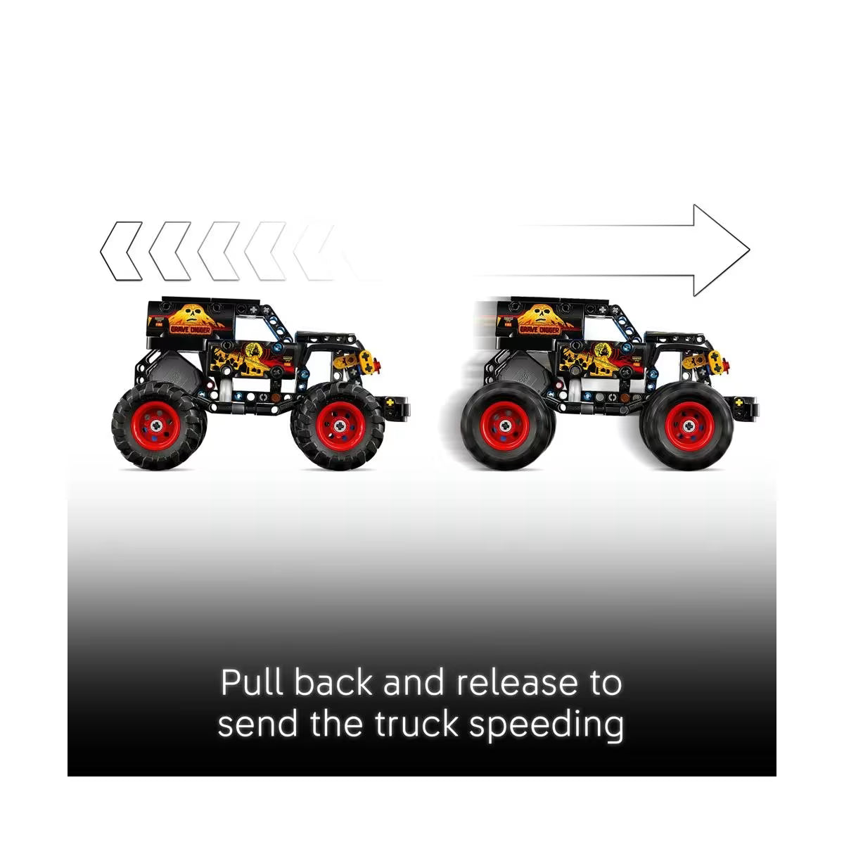 LEGO Technic: Monster Jam - Grave Digger Fire & Ice [42219]