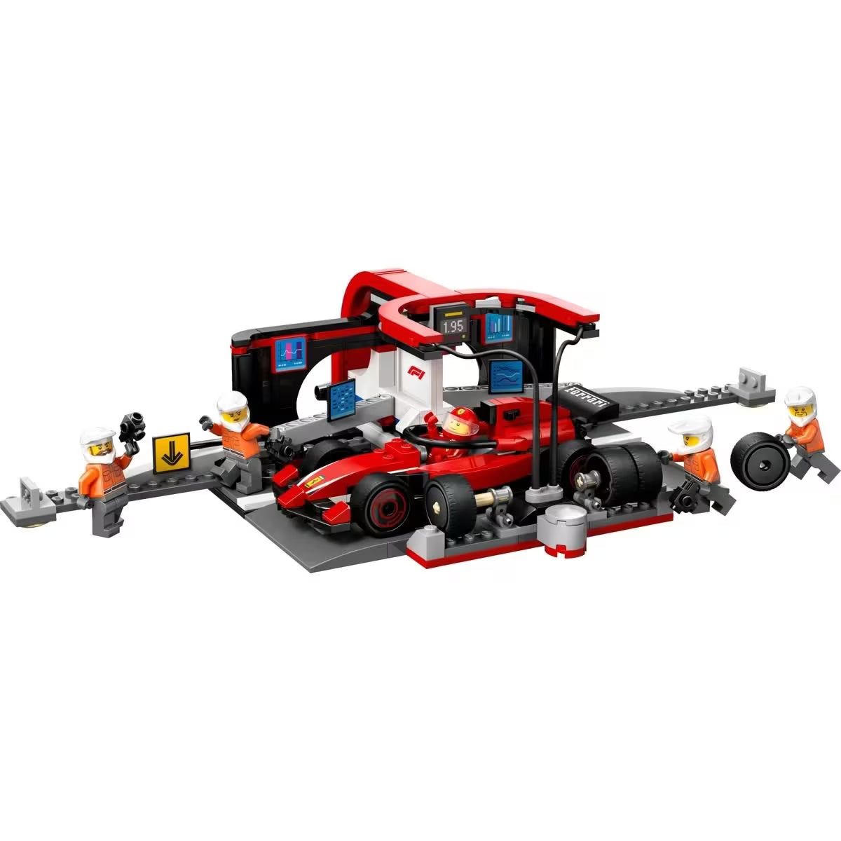 LEGO City - F1 Pit Stop & Pit Crew with Ferrari Car [60443]