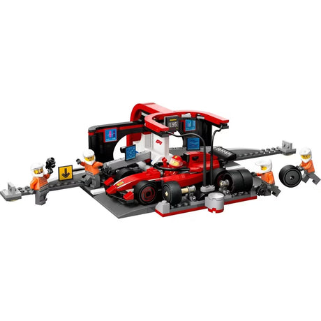 LEGO City - F1 Pit Stop & Pit Crew with Ferrari Car [60443]
