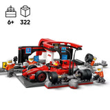 LEGO City - F1 Pit Stop & Pit Crew with Ferrari Car [60443]
