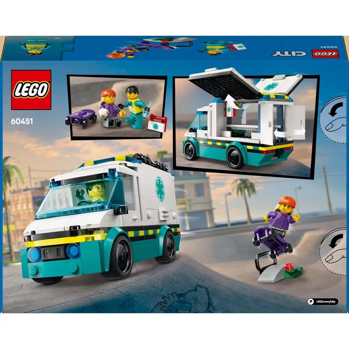 LEGO City Emergency Ambulance [60451]