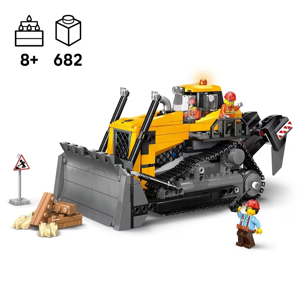LEGO City - Yellow Bulldozer [60466]