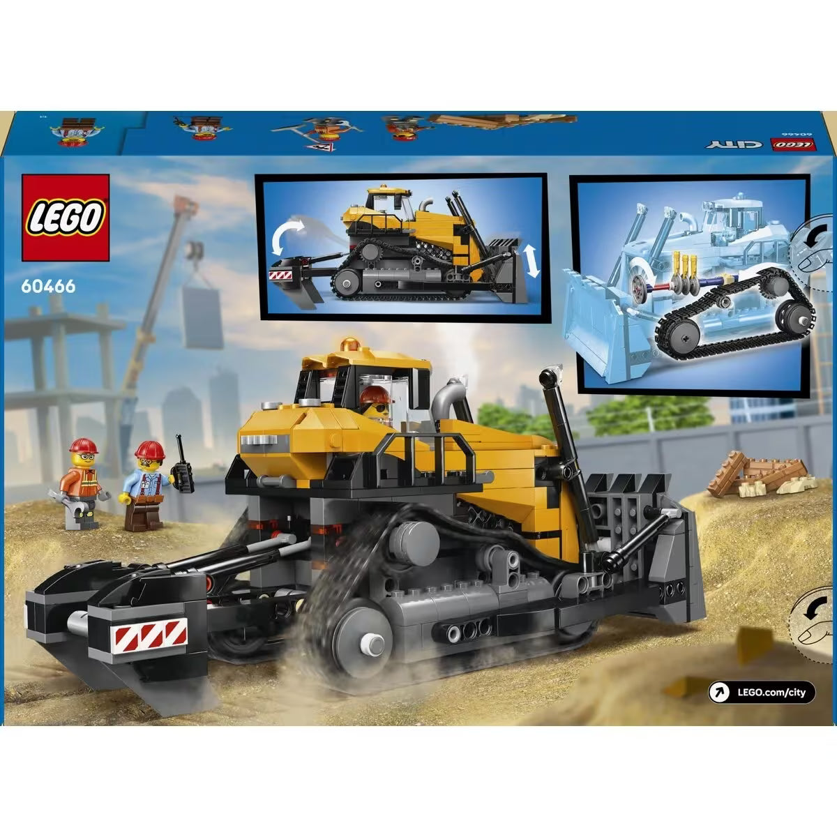 LEGO City - Yellow Bulldozer [60466]