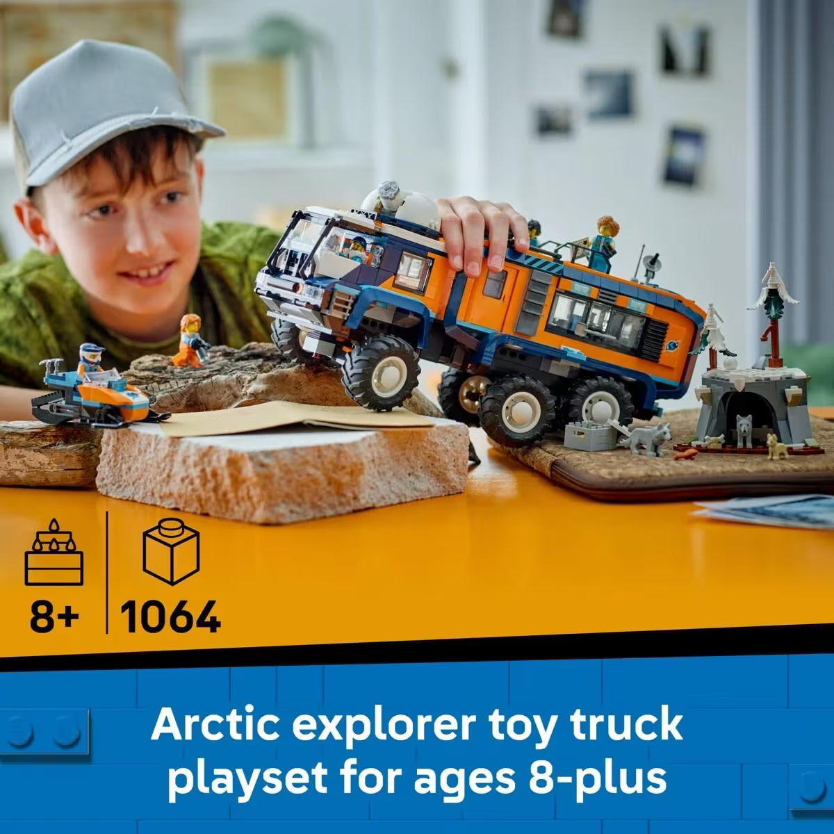 LEGO City - Arctic Explorer Science Lab Truck [60471]