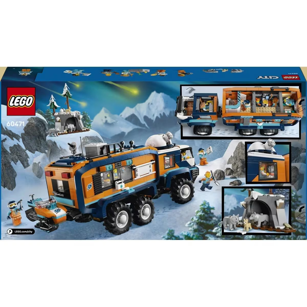 LEGO City - Arctic Explorer Science Lab Truck [60471]