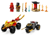 LEGO 71789 Ninjago Kai and Rass Car and Bike Battle - Hobbytech Toys