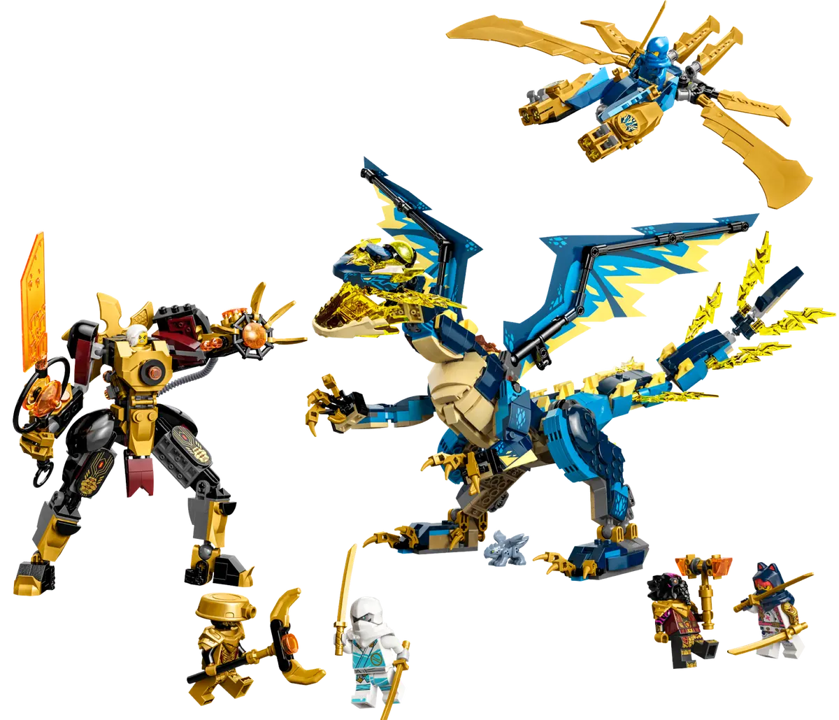 LEGO 71796 Ninjago Elemental Dragon vs. The Empress Mech - Hobbytech Toys