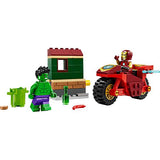 LEGO 76287 Marvel: Iron Man with Bike and The Hulk**