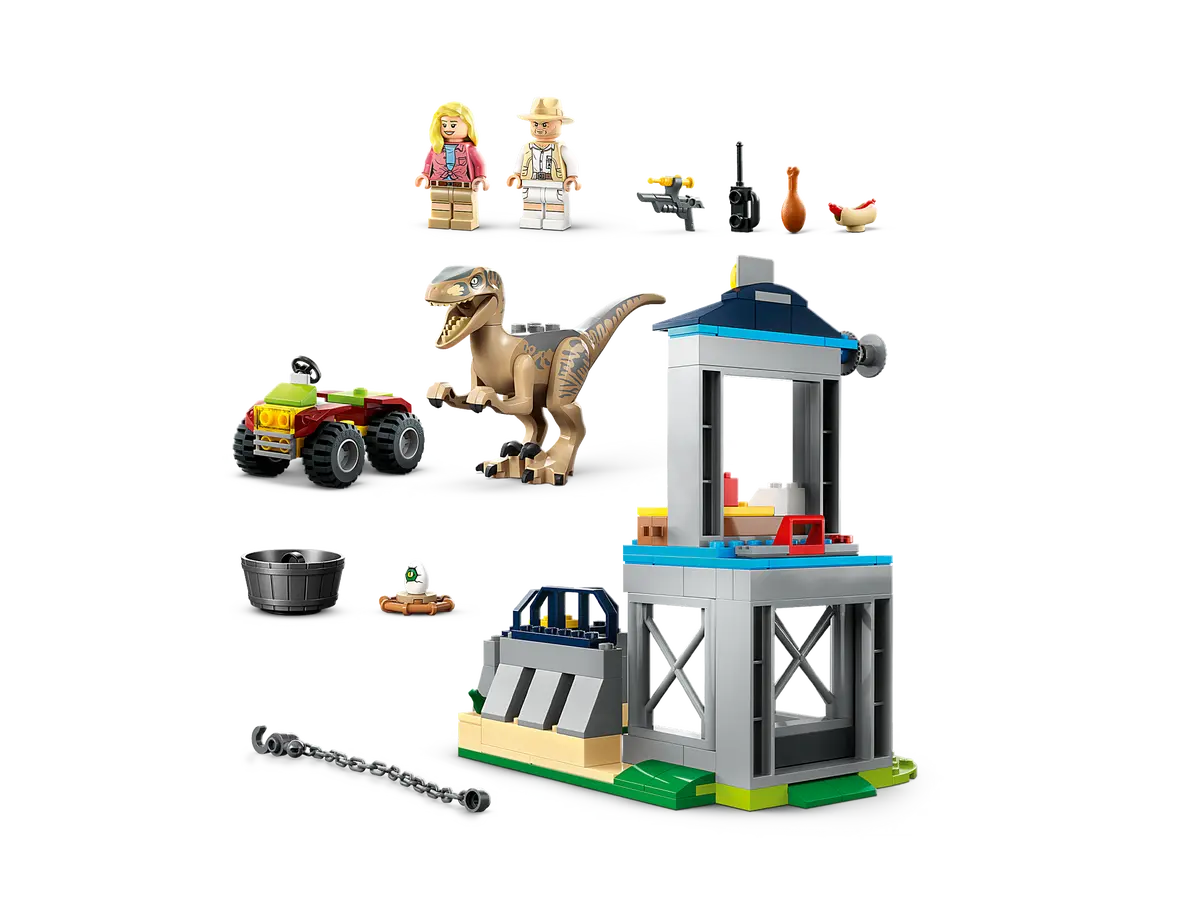 LEGO 76957 Jurassic World Velociraptor Escape - Hobbytech Toys