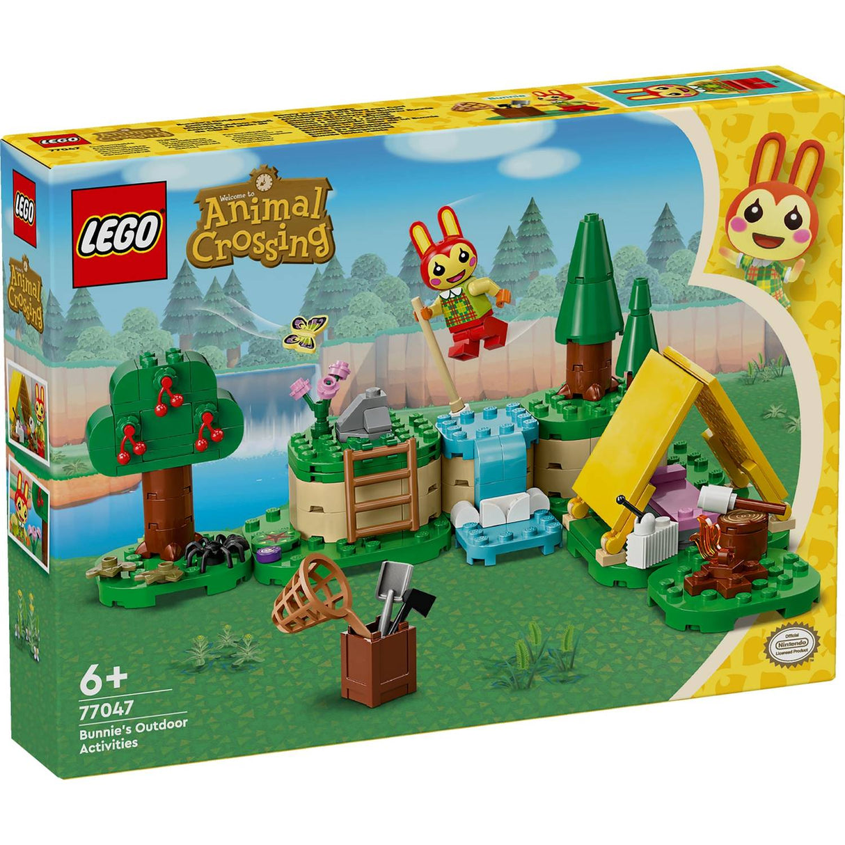 LEGO 77047 Animal Crossing: Bunnie's Outdoor Activities - Hobbytech Toys