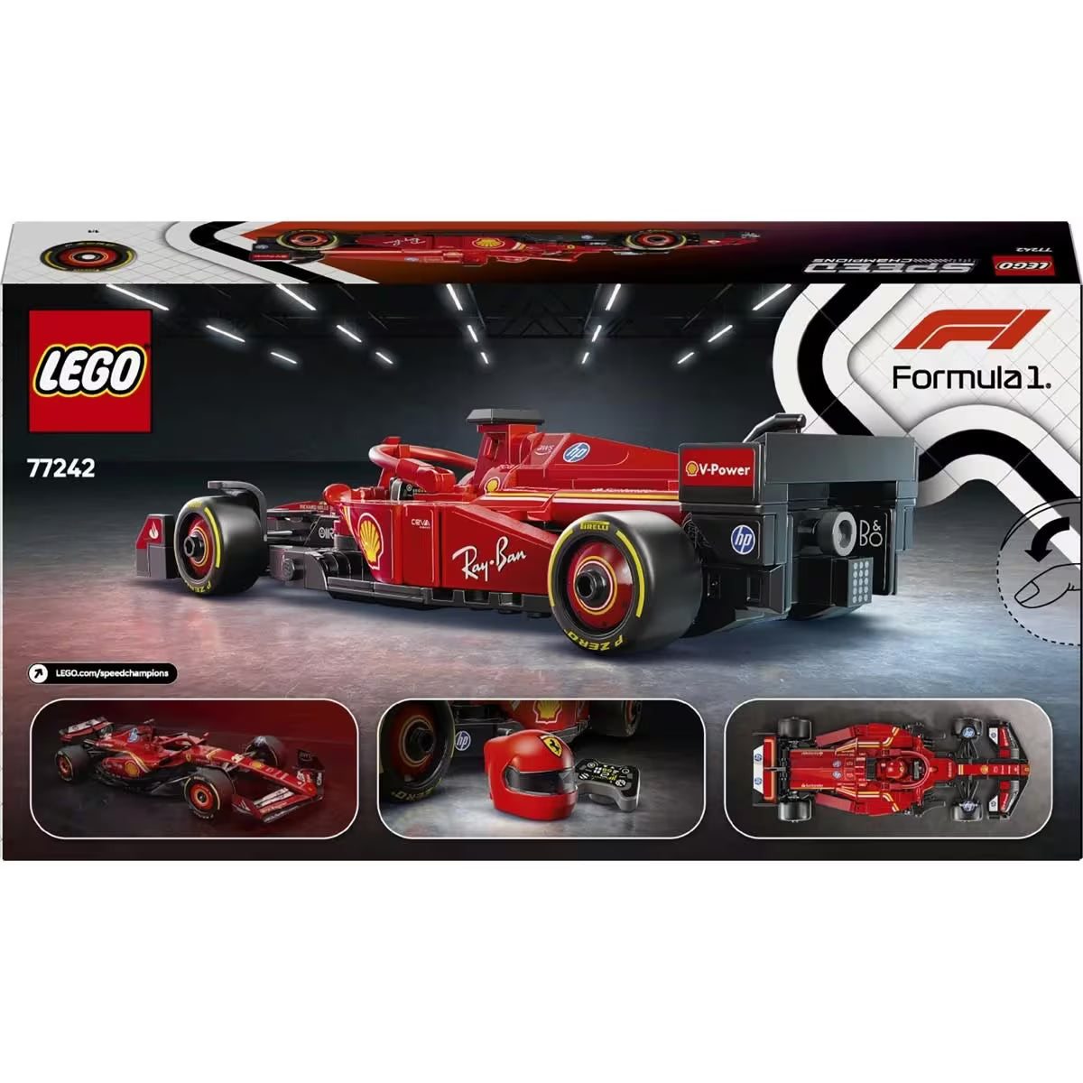 LEGO Speed Champions - Ferrari SF-24 F1 Race Car [77242]
