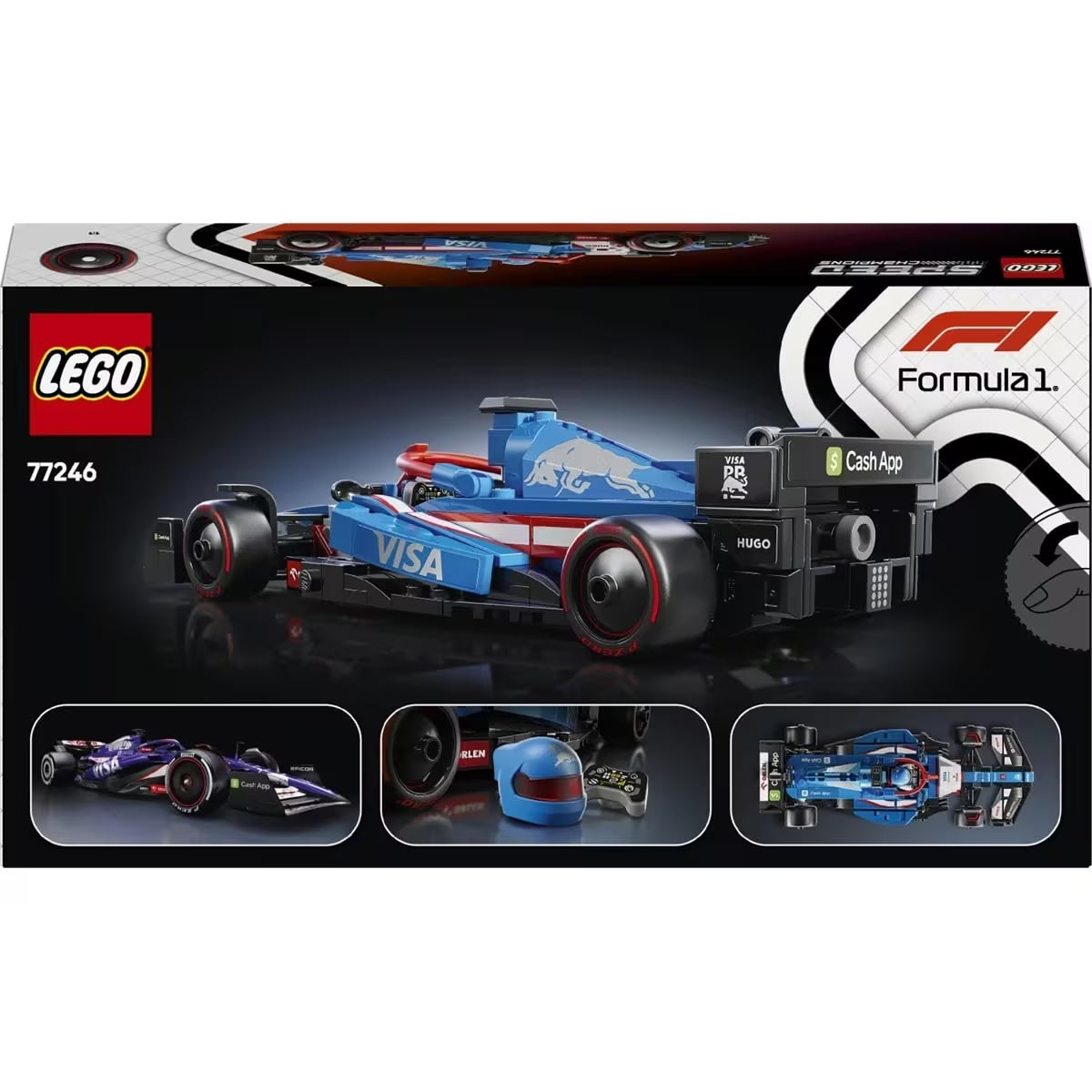 LEGO Speed Champions - Visa Cash App RB VCARB 01 F1 Race Car [77246]