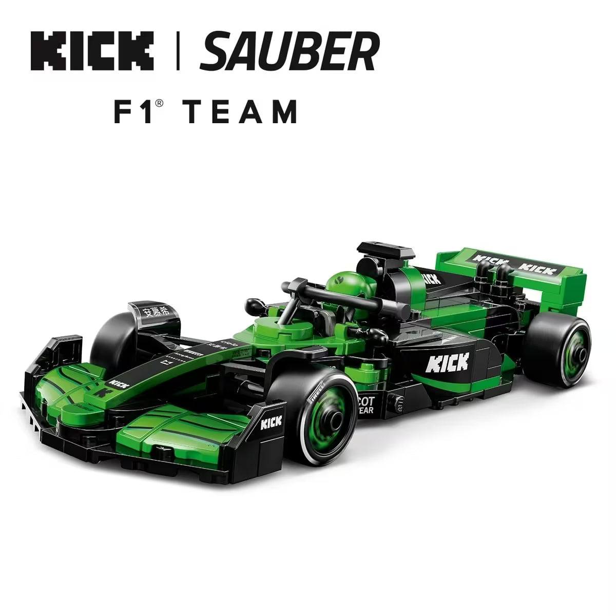LEGO Speed Champions - KICK Sauber F1 Team C44 Race Car [77247]