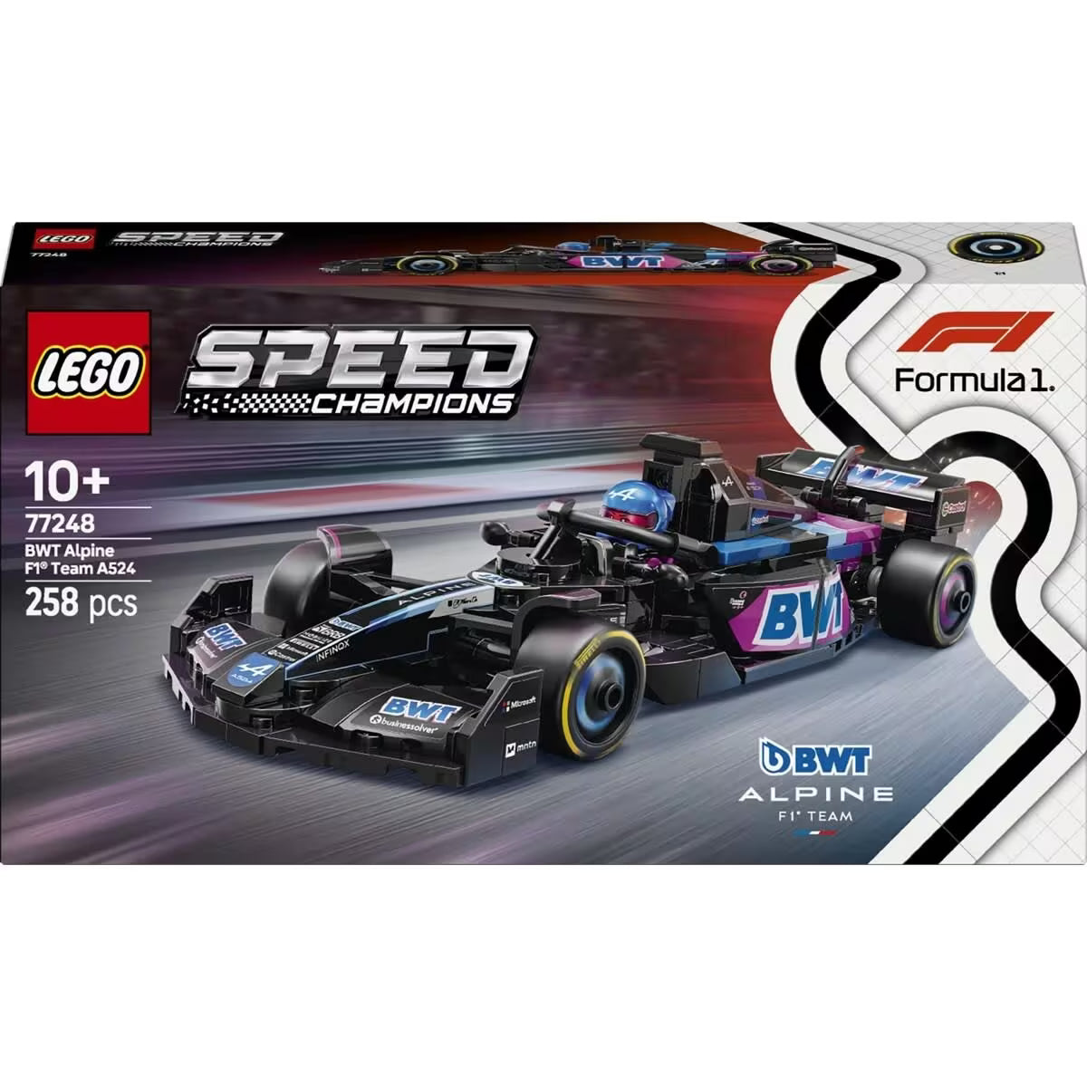 LEGO Speed Champions - BWT Alpine F1 Team A524 Race Car [77248]