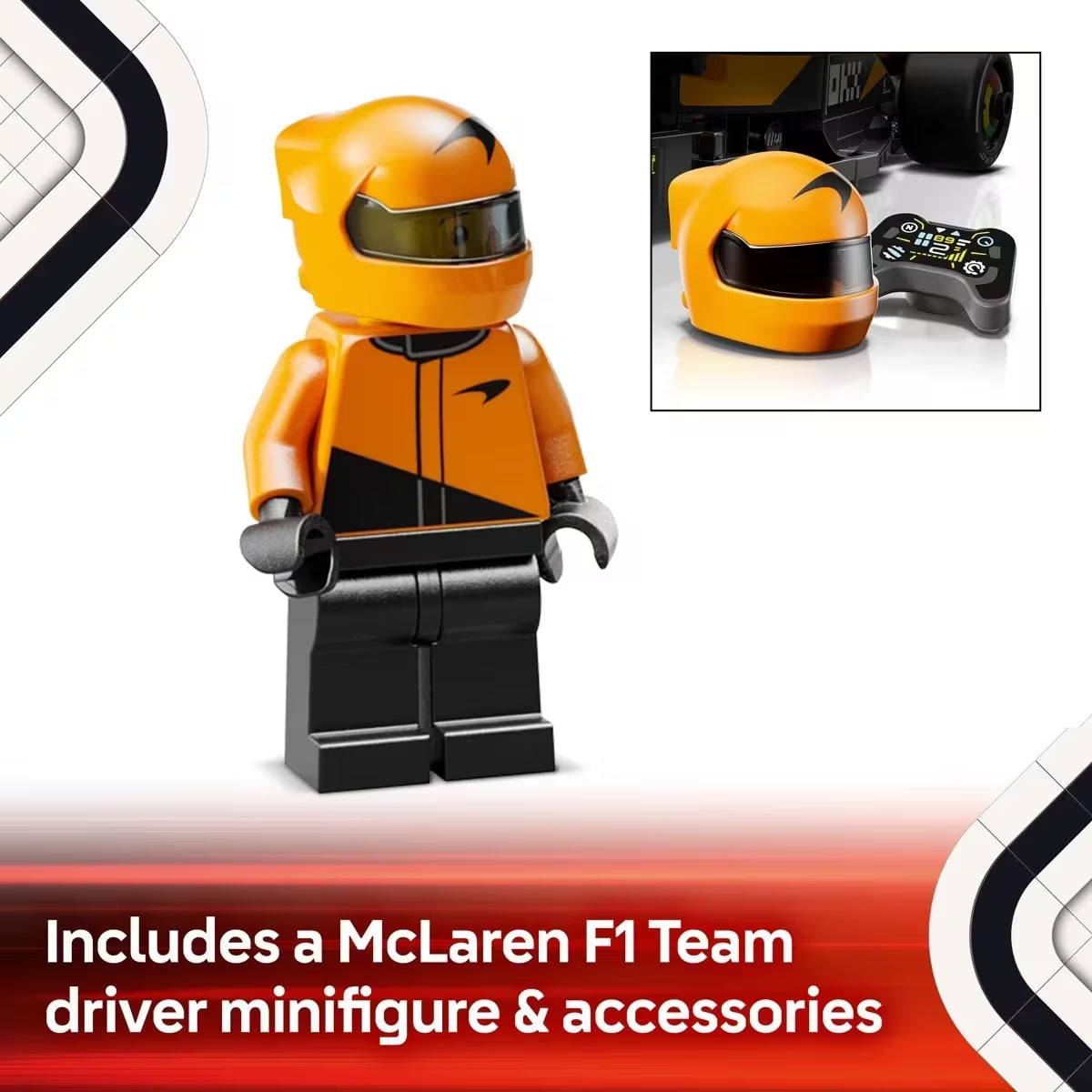 LEGO Speed Champions - McLaren F1 Team MCL38 Race Car [77251]