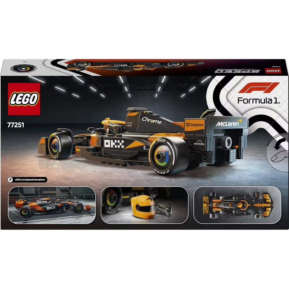 LEGO Speed Champions - McLaren F1 Team MCL38 Race Car [77251]