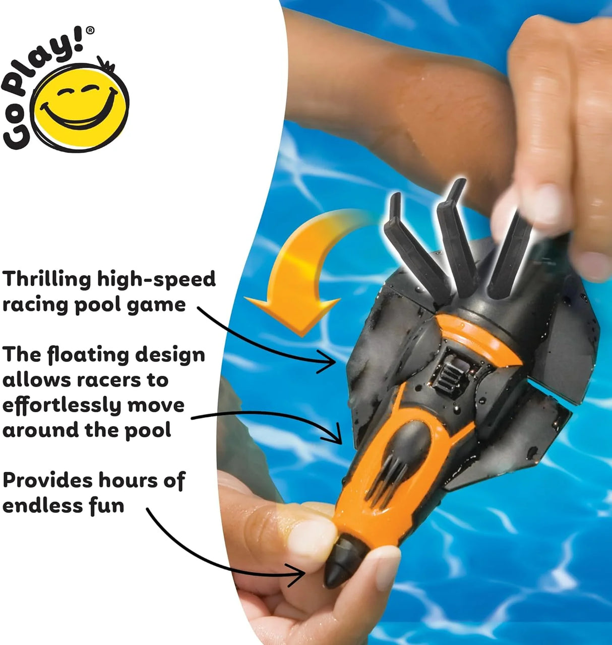 GO PLAY! Turbo Twist Aqua Racer 2 Pack - Hobbytech Toys