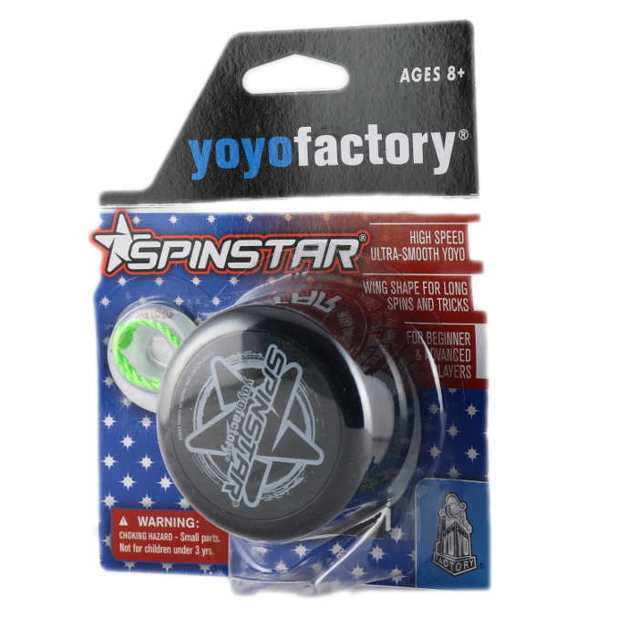 Spinstar beginner's yo-yo in assorted colors, featuring a high-speed, ultra-smooth design for long spins and tricks.