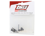 Losi Drive Shafts, Axles and Wheel Hexes, Micro-B [LOS-1764]