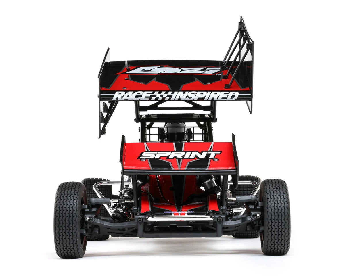 Losi 22S Sprint Car 1/10 2WD RTR Combo with Battery and Charger - Red