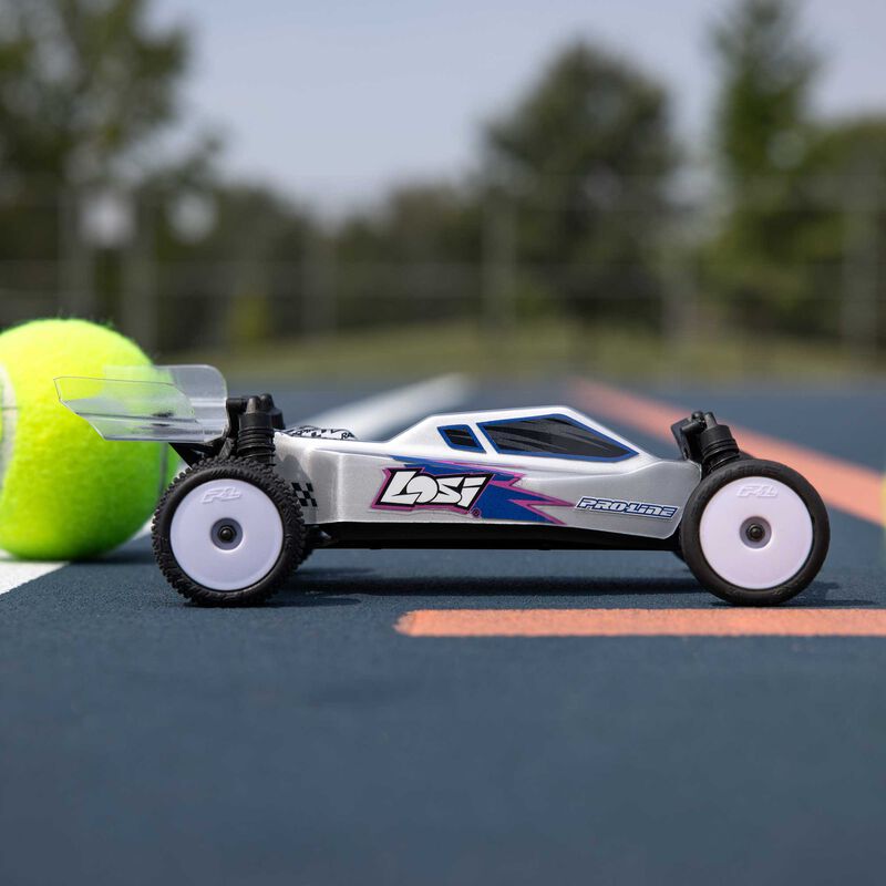 Losi Micro-B 1/24 2WD RC Buggy RTR - Silver [LOS00007T2]