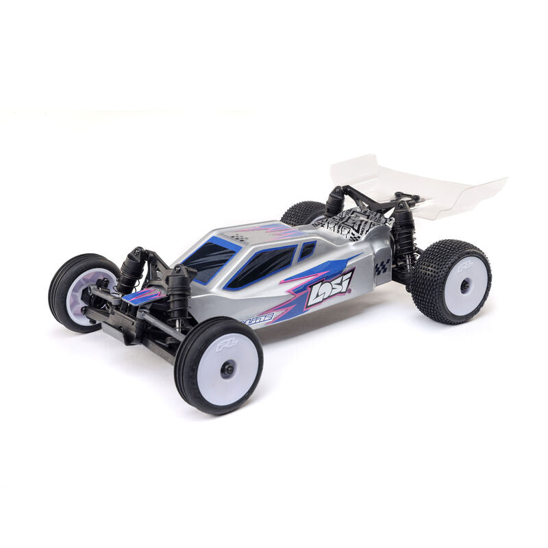 Losi Micro-B 1/24 2WD RC Buggy RTR - Silver [LOS00007T2]