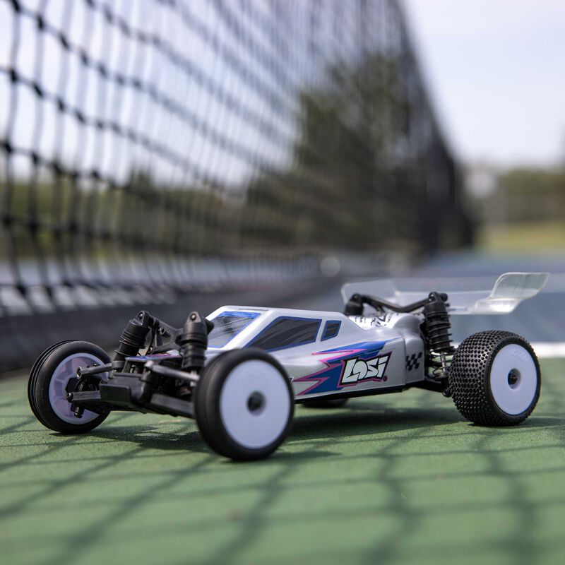 Losi Micro-B 1/24 2WD RC Buggy RTR - Silver [LOS00007T2]