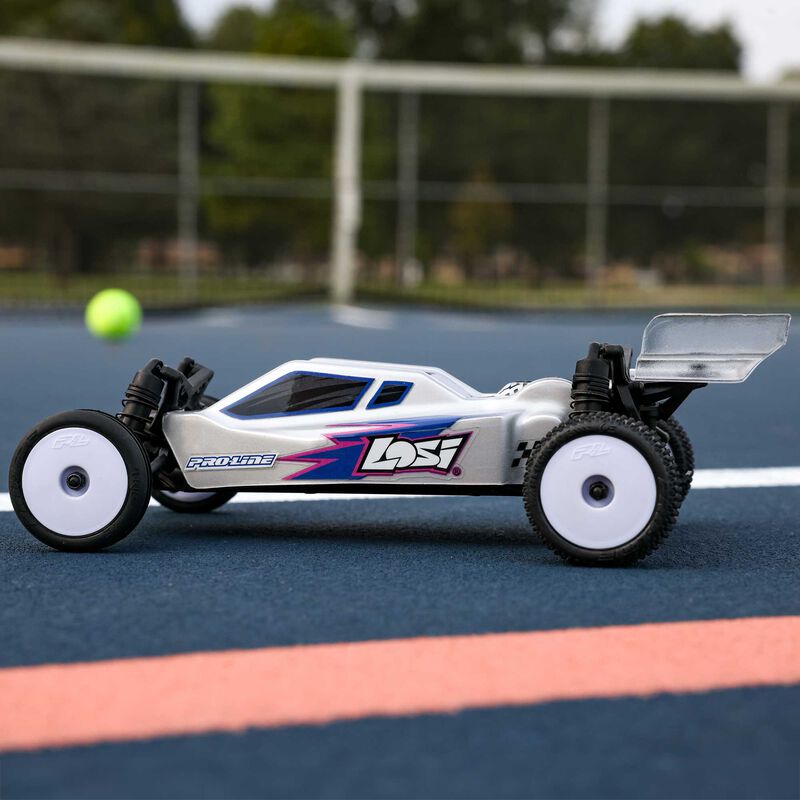 Losi Micro-B 1/24 2WD RC Buggy RTR - Silver [LOS00007T2]