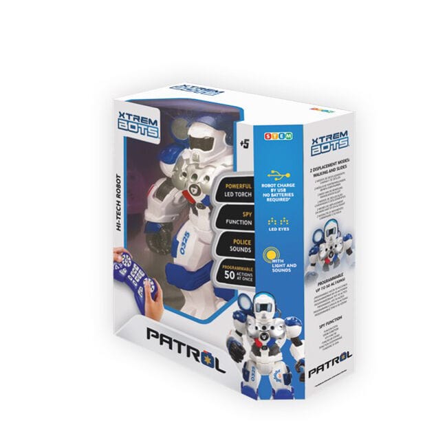 Xtreme Bots Patrol Bot Programmable Robot